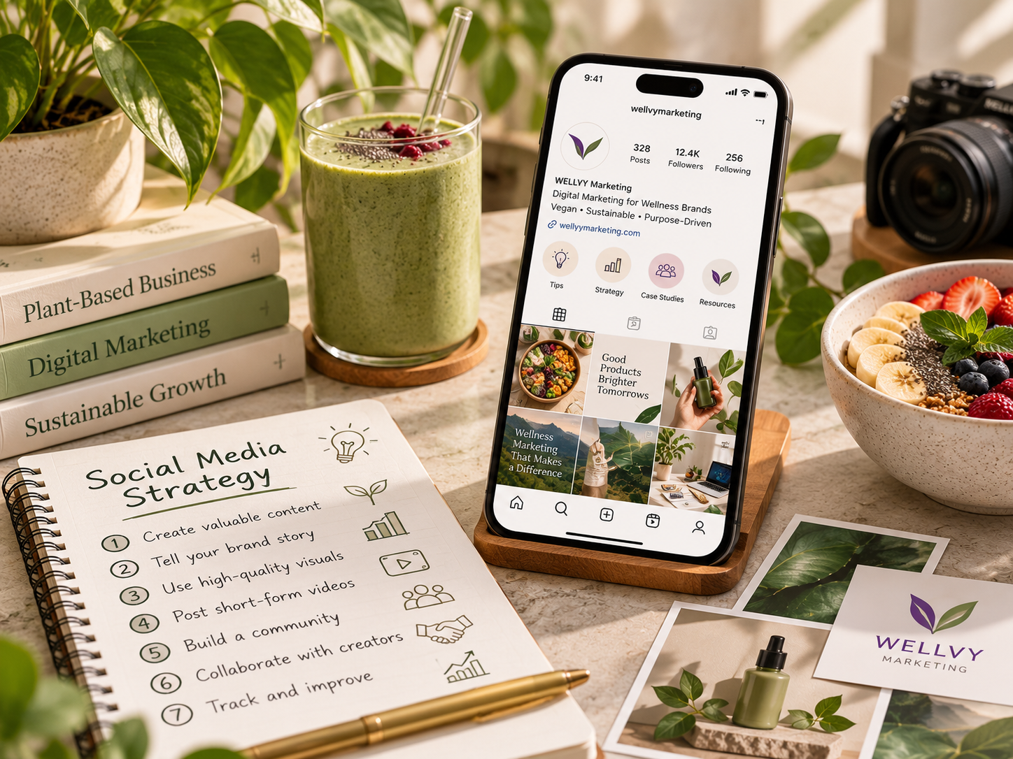 7 Social Media Marketing Strategies for Wellness Brands wellness marketing creative workspace